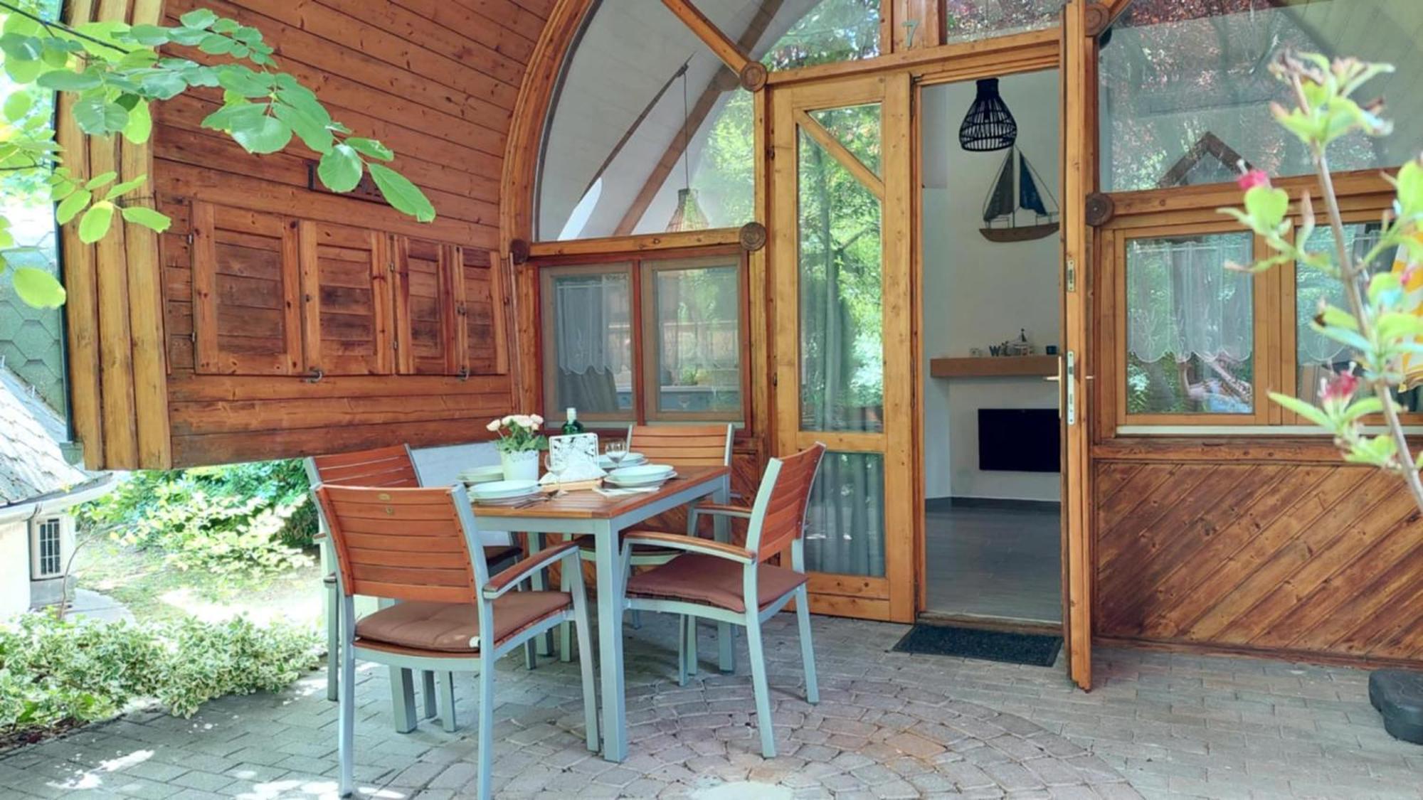 Gesztenye Nyaralopark Balatonudvari Exterior foto